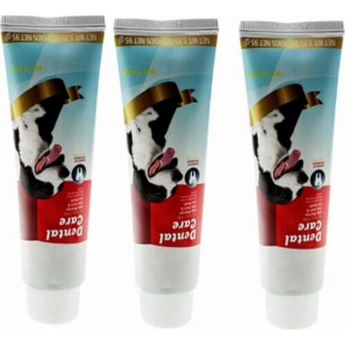 Pet Dog Toothpaste Edible Toothpaste Pet Dog Oral Care Cat Dog Toothpaste Setooth Paste For Dog Help Cleaning Bad Breath