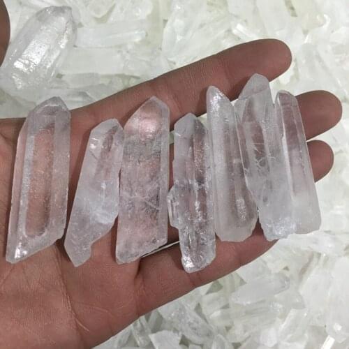 10pc natural crystal grid clear specimen reiki healing rough points meditation for making jewelry tower crystal stones minerals