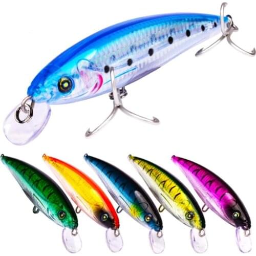 9Pcs/Lot 44.3g 16cm Minnow Fishing Lures Japan Deepswim Shaking Hard Bait 3D Eyes Plastic Crank Bait Swimbait Sinking Wobbler