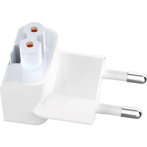 Wall Plug Duckhead AC Power Adapter For Apple iPad adapter iPhone 7 8 Plus Charger MacBook Air European Adapter Standard Socket