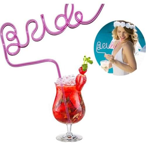 Соломинки для праздников BRIDE TO BE China At AliExpress