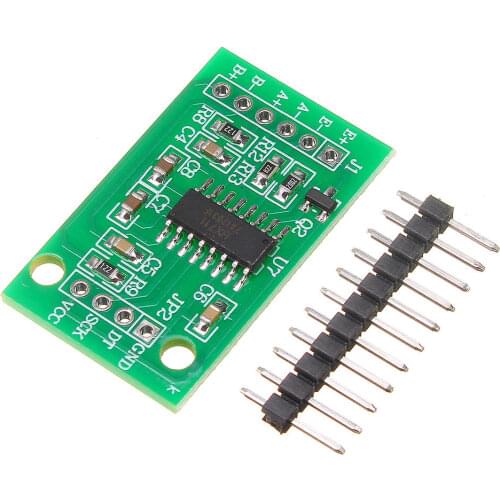 HX711 Dual Channel 24-bit A/D Conversion Weighing Sensor Controller Module with pins