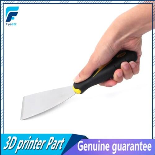 3D Printer Tool Handmade Removal Tool Stainless Steel Spatula 3in 75mm For 3D Printer Heated Bed Platforms With Box Package