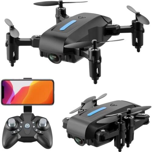 Mini folding drone remote control quadcopter high-definition real-time WIFI image transfer childrens toys crash resistance