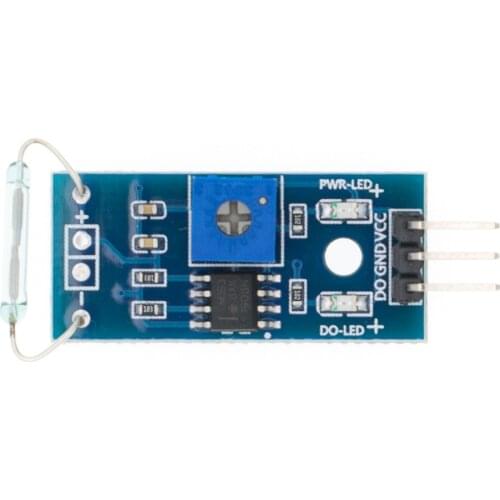 LM393 Reed Sensor Module Magnetron Module Reed Switch Magnetic Switch for arduino