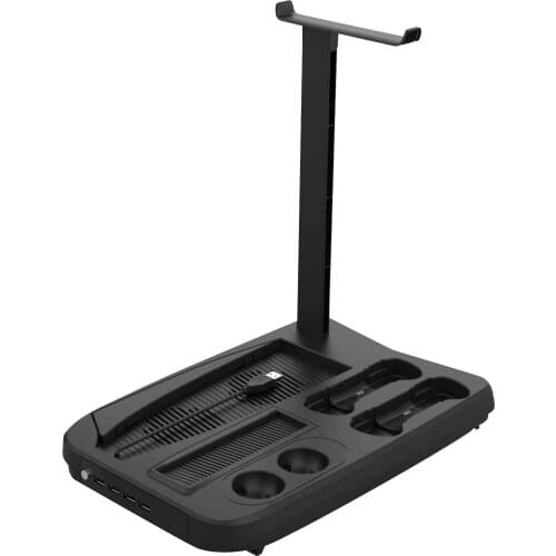 Charging Display Stand Game Console Charger Base For PS5/PS VR/ Move Motion Adapter Multi-function Main Engine Cooling Base