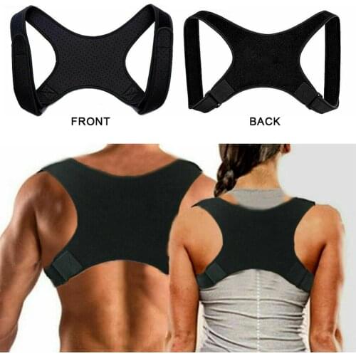 Adjustable Back Support Belt Back Posture Corrector Shoulder Back Support Belt Lumbar Braces Belt Shoulder Posture Correction