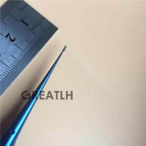 Forceps Ophthalmic Titanium SURGERY Micro Fine Ring Tip tweezer Ophthalmic forceps microsurgical instruments