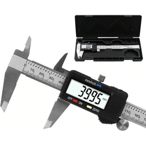 6 Stainless Steel Inch 0-150mm Measuring ToolCaliper Digital Vernier Caliper