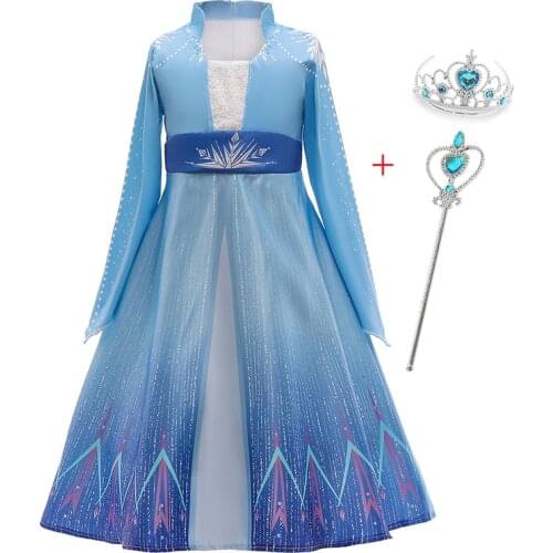 Girls Party Princess Dress For Kids Girls Birthday Party Cosplay Clothing Playing Fancy Dress Vestidos