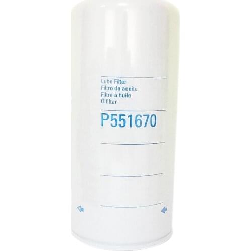 High Quality Oil Filter P551670 Lube Filter Spin-on Full Flow- P551670 Suit 3313279