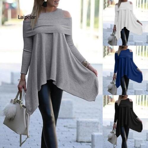 Women Mesh Net Blouse Sheer Long Sleeve Ladies Shirt Black Front Solid Long Sleeve Irregular Sweatshirt Loose Print Pullover Top