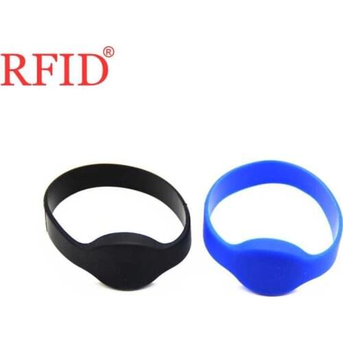 ID 125khz EM4100 TK4100 Read Only Waterproof Not Adjustable Wristband RFID Black Blue Access Control Card Fast Shipping 1pcs