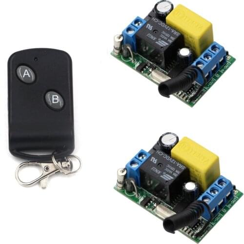 AC220V 1CH 10A Relay Wirelesss Remote Control Switch Remote Switch Output 220V Receiver Transmitter ; 315/433Mhz