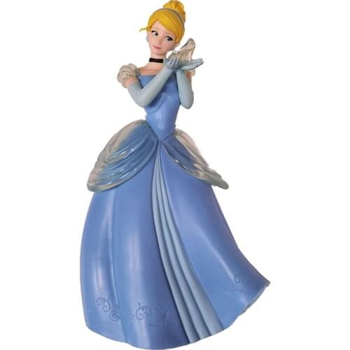 Disney Anime Cinderella The Princess Action Figure Toys Big Size Cinderella Action Figure Doll Toys Cute Gift for Kids Girls