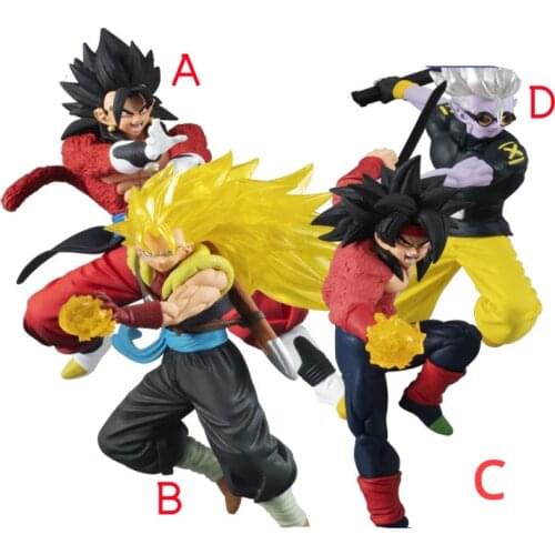 Bandai Genuine Gacha Dragon Ball Super Son Goku Broli Action Figure Toys