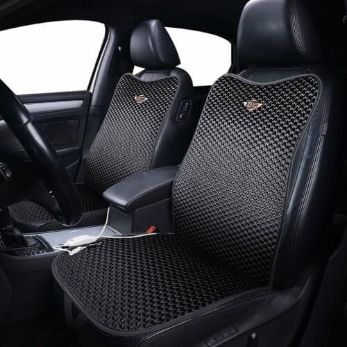 KAHOOL 12V Heated car seat cover for Suzuki swift sx4 grand vitara Kizashi S-CROSS VITARA Baleno Winter Pad Cushions styling