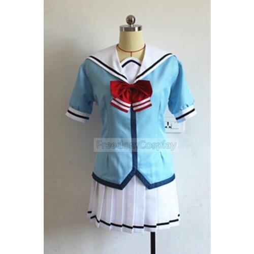 BanG Dream Kasumi Toyama Tae Hanazono Rimi Ushigome Saya Yamabuki Arisa Ichigaya summer school uniform Cosplay Costume