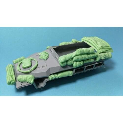 German Army 251 armored vehicle resin modification 1:35