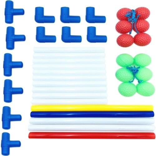 Ladderball Set Outdoor Backyard Portable Ladder Toss Golf Playing Game Toy