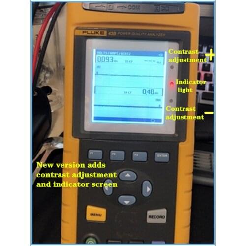 New Compatible FLUKE 123/124/125/43B Adjustable Contrast Display