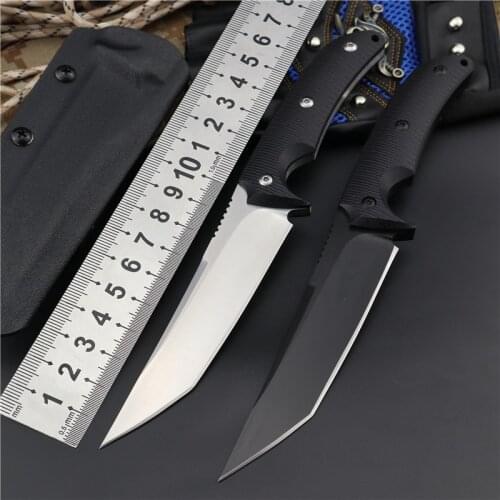 Fixed Blade knife D2 Blade Tactical Hunting Knives Pocket Straight Bushcraft Knives Outdoor Camping EDC Tool