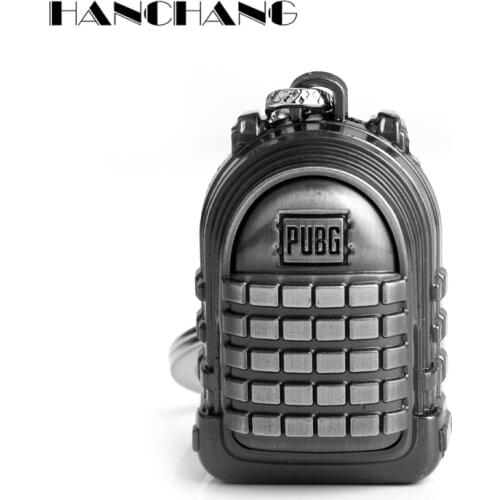 PUBG Tools Model Pendant Keychain Playerunknowns Battlegrounds Great Escape Players Backpacks Key Chain Car Bags Key Rings