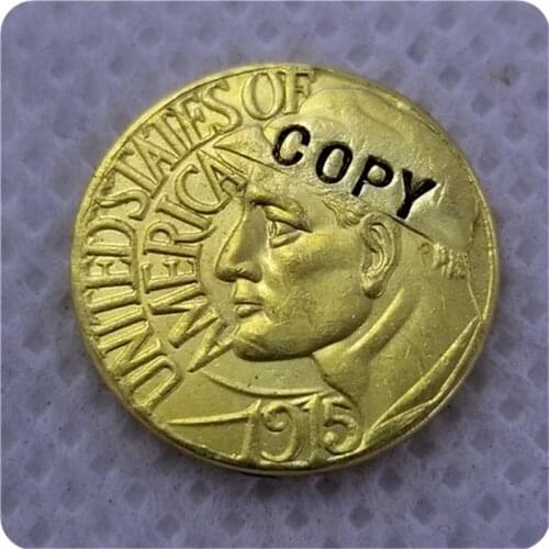 USA 1915-S PAN-PAC GOLD DOLLAR ($1) COMMEMORATIVE COPY COIN