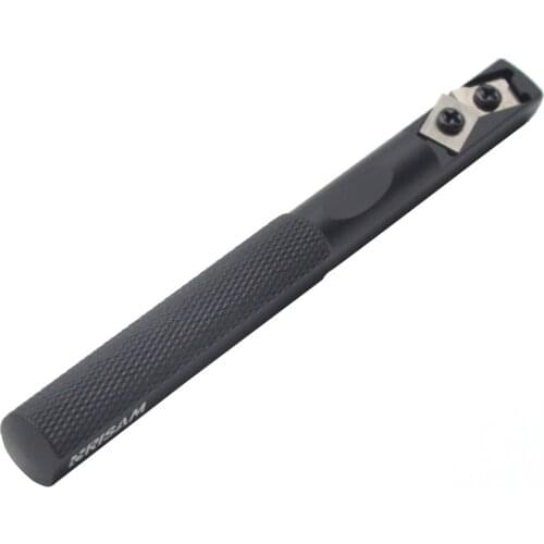 RISAMSHA Aluminum Alloy Outdoor Knife Sharpener Pen Sharpener Is Portable Carbide Knife Sharpener Scissor Sharpening Tool