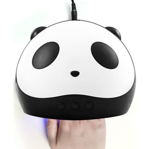 USB Panda UV Lamp, For Nail Cream, Dryer, Foot Therapy and Manicure, 24W, 36W, 54W, LED Lamp