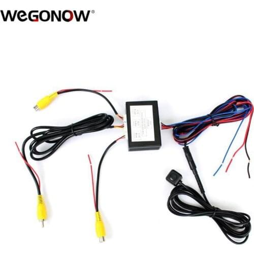 Universal Auto Parking Video signal conversion . Front View and Rear View Car Camera Video Control System With Manual Switch