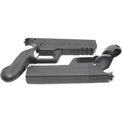 1 Pair Left & Right VR Game Shooting for Oculus Quest VR Headset Controller Grips Revolver Shooting Model -Gun Accessories