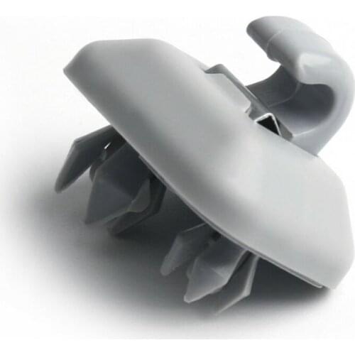 1Pcs Car Sun Visor Hook Clip Bracket Replacement Grey 964B