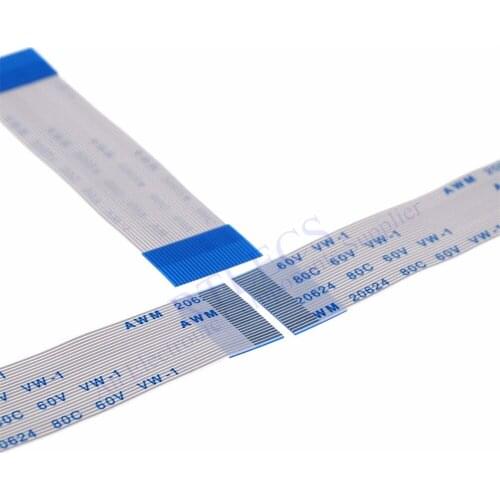 100 Pcs Flexible Flat Cable FFC 26 PIN 0.5mm Pitch Ribbon Flat 100MM Length Same Sides