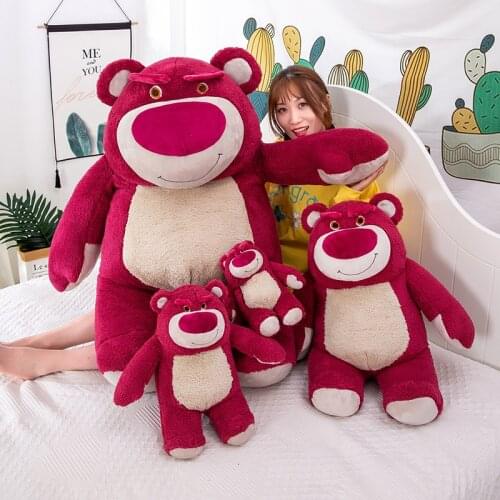 27-60cm Disney Character Dolls Toy Story Dolls Lotso Huggin Bear Stuffed Plush Toys Super Soft Kids Doll for Children Gift