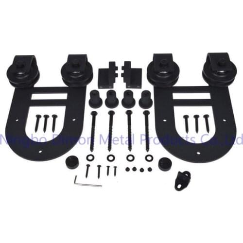 Dimon High Quality Hot Sell Heavy Wooden Sliding Barn Door Hardware DM-SDU 7203 Without Sliding Track