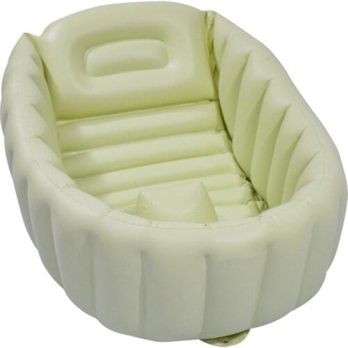 Hot Selling PVC Inflatable Bathtub Baby Bathtub Baby Bathware Play Bath Supplies Can Go Out for Home Use