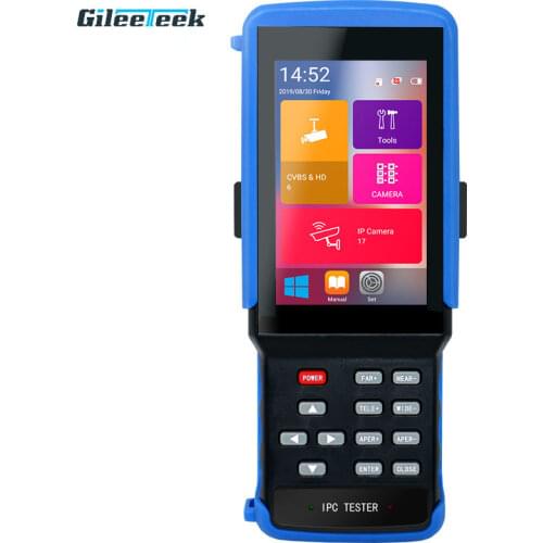 IPC-9310S 4 inch touch screen + button CCTV tester monitor 4K H265 IPC + Analog + CVI + TVI + AHD 5 in 1 CCTV camera video test