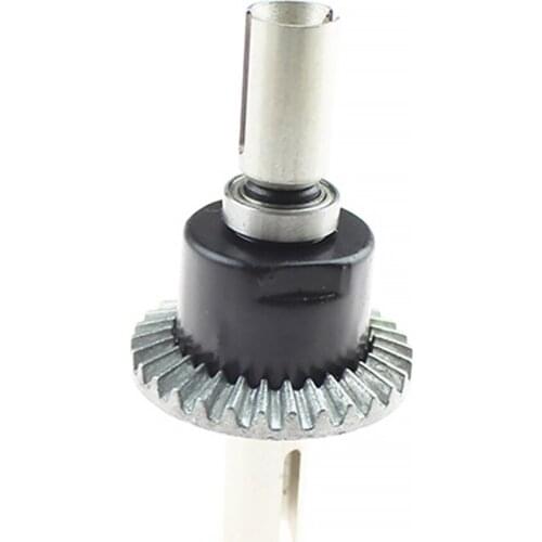 Making Gift Toy Parts Black Spare Zinc Alloy Complete Gear Vehicles Front Differential Accessories RC Car For Wltoys 12428-0091