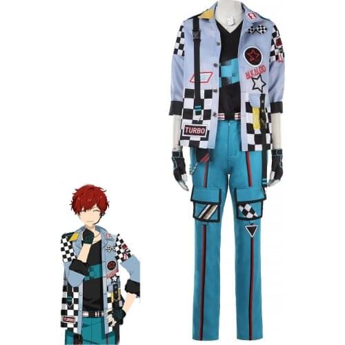 Game Ensemble Stars 2 Auto Show Amagi Hiiro Mayoi Aira Midori Cosplay Costume Fancy Suit Halloween Carnival Uniforms Custom Made