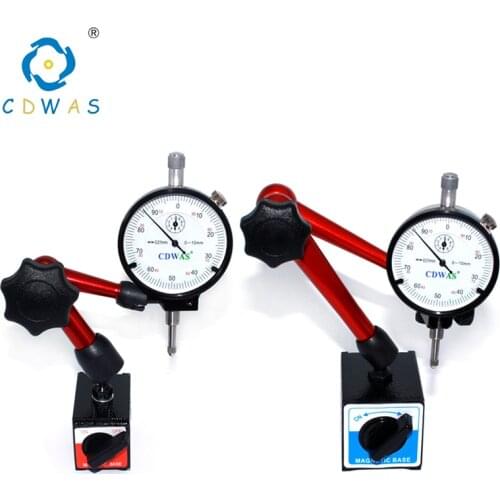 Magnetic Stands Dial Indicator Universal Magnetic Base Holder Stand Table Scale Precision Indicators Measurement Tool Set