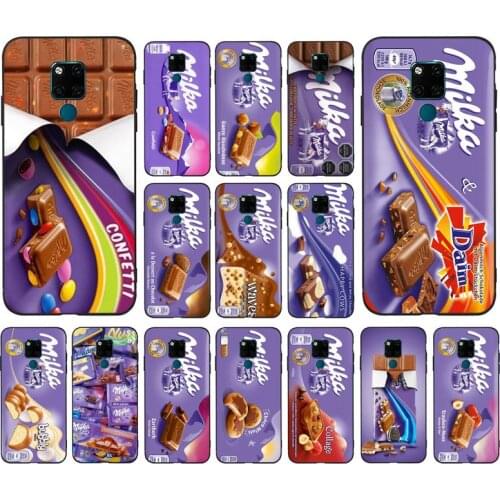MaiYaCa Chocolate Milka Box Phone Case for huawei mate 10 20 lite pro X Honor play Y6 5 7 9 prime 2018 2019