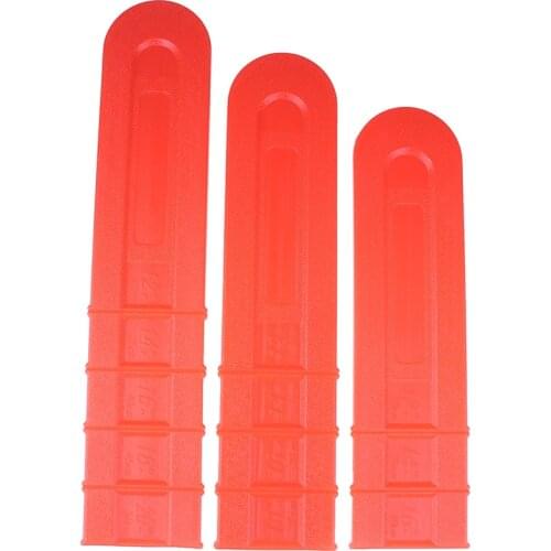 Chainsaw Guide Plate Thickened Plastic Sheath Chainsaw Bar Cover Scabbard Guard Large Saws For 12" 14" 16" 18" 20" Chain