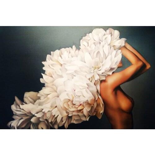 NEW WORLD Painting Flowers By Numbers