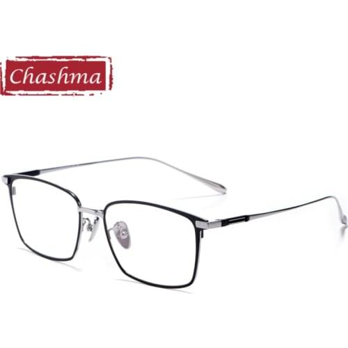 Men Prescription Glasses Super Quality Frame Women Titanium Eyeglasses IP Plating Not Lose Color