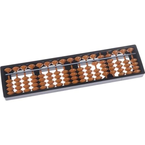 Plastic Abacus Non-toxic Materials Arithmetic Soroban 17 Digits Kids Maths Calculating Tool Educational Toys