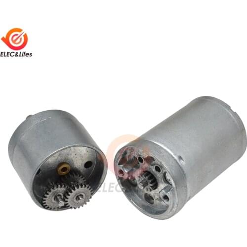 25GA370 12V 100RPM DC Gear Motor High Torque mini Micro Metal Electric Gear Motor for RC smart Toys Car Robot parts
