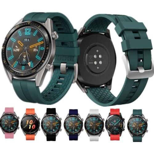 Huawei Watch GT 2 Strap For Samsung Galaxy Watch 3 45mm 46mm Gear S3 Frontier 22mm Watch Band Bracelet Huawei Watch gt 2/2E Pro