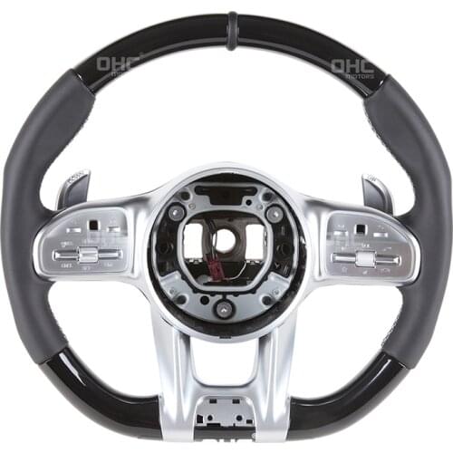 LED Steering Wheel compatible for Mercedes Benz W177 W205,S205 W213 W222 C257 X166 A C E S CLS G W205,S205 W213 N293 W24 C117