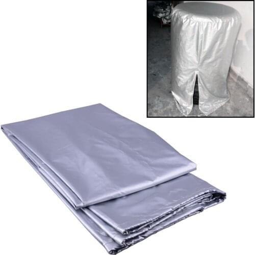 DWCX 32'' Diameter L Tire Wheel Storage Bag Rain/Dust-proof Seasonal Protective Cover Holds 4 Tires